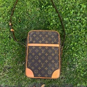 Vintage Louis Vuitton Monogram Shoulder Crossbody Bag